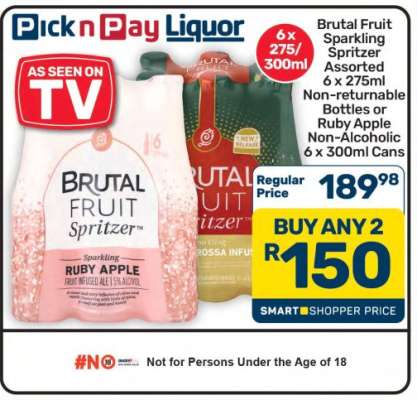 Brutal Fruit Sparkling Spritzer