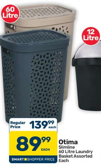 Otima Slimline Laundry Basket