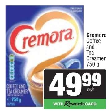 Cremora Coffee and Tea Creamer