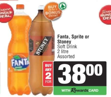 Fanta Sprite or Stoney