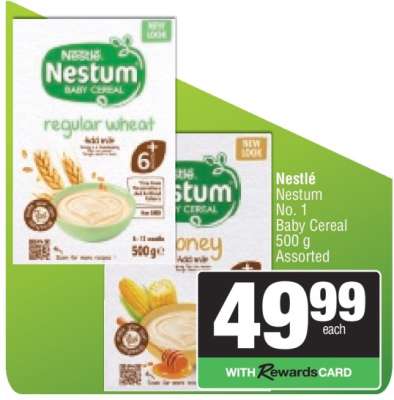 NESTLÉ NESTUM NO.1 BABY CEREAL