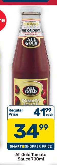 All Gold Tomato Sauce-700ml