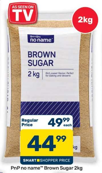 PnP no name™ Brown Sugar 2kg