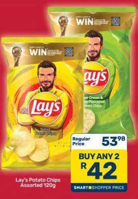 Lay's Potato Chips Assorted 120g