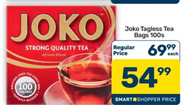 Joko Tagless Tea Bags 100s