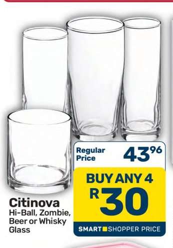 Citinova Hi-Ball, Zombie, Beer or Whisky Glass