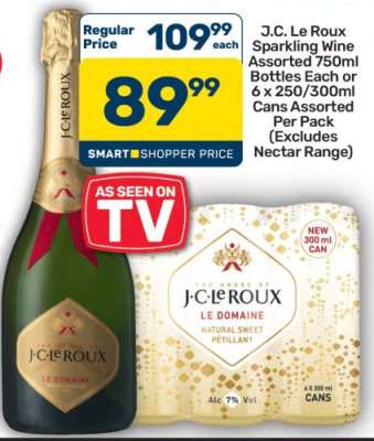 J.C. Le Roux Sparkling Wine