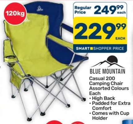 Blue Mountain Casual 200 Camping Chair