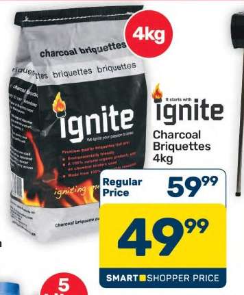 Ignite Charcoal Briquettes 4kg