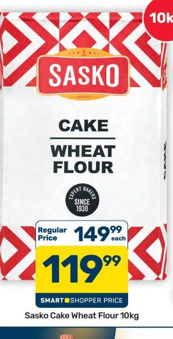 Sasko Cake Wheat Flour 10kg