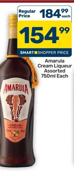 Amarula Cream Liqueur Assorted 750ml