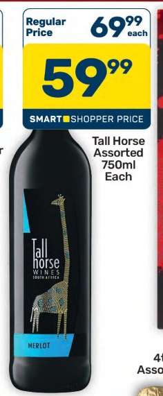 Tall Horse Assorted 750ml