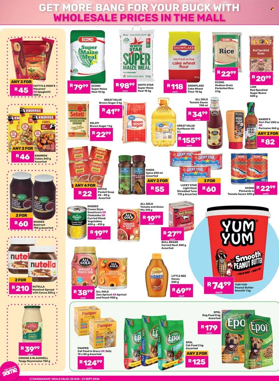 Game specials - 08.25.2026 - 09.21.2026. Page 2