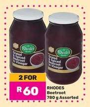RHODES Beetroot