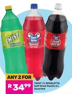 TWIST OR SPARLETTA Soft Drink