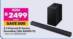 2.1 Channel B-Series Soundbar (HW-B450F/X)