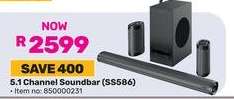 5.1 Channel Soundbar (SS586)