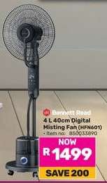 Bennett Read 4 L 40cm Digital Misting Fan (HFN601)