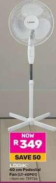 LÖGIK 40 cm Pedestal Fan (LT-40P01)