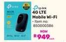 Tp-Link 4G LTE Mobile Wi-Fi