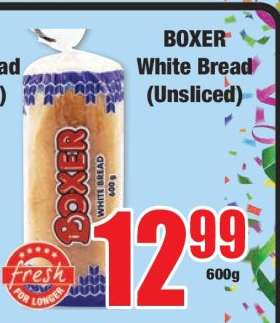 BOXER White Bread (Unsliced)