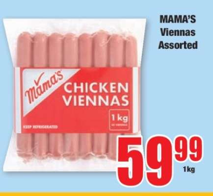 MAMA'S Viennas Assorted