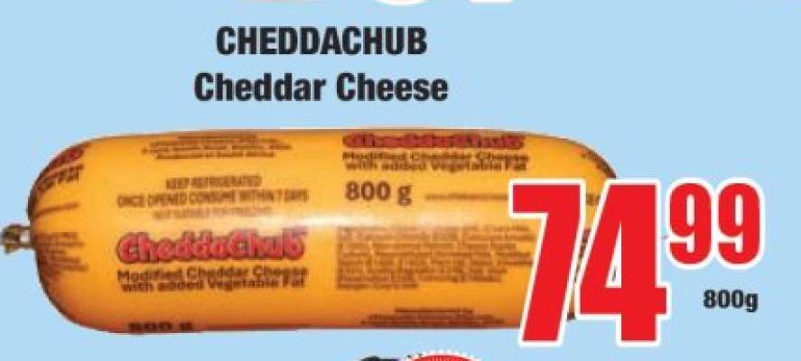 CHEDDACHUB Cheddar Cheese