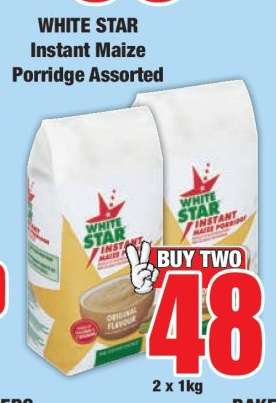 WHITE STAR Instant Maize Porridge Assorted