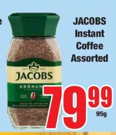Jacobs Instant Coffee Assorted