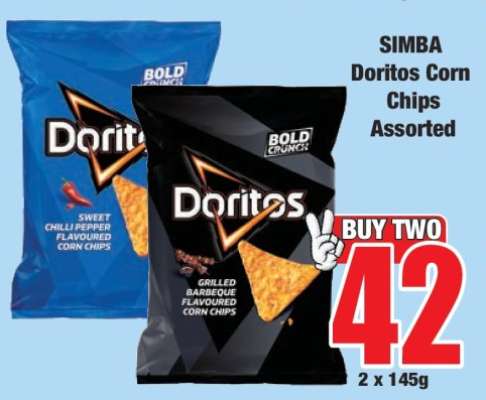 SIMBA Doritos Corn Chips Assorted