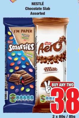 NESTLÉ Chocolate Slab Assorted