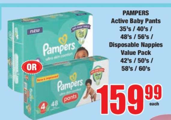 PAMPERS Active Baby Pants