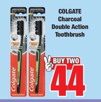 COLGATE Charcoal Double Action Toothbrush