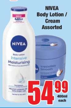 NIVEA Body Lotion / Cream Assorted