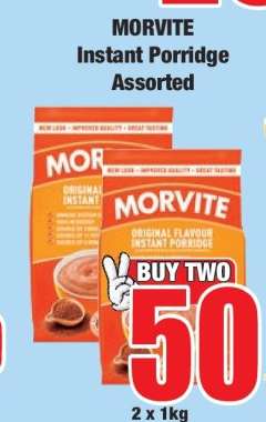MORVITE Instant Porridge Assorted