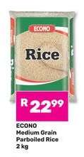 ECONO Medium Grain Parboiled Rice