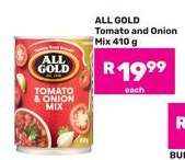 ALL GOLD Tomato and Onion Mix 410 g