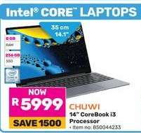 CHUWI 14" CoreBook i3 Processor