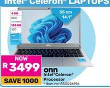 onn. Laptop