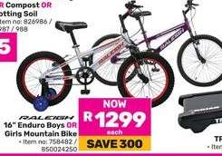 16" Enduro Boys OR Girls Mountain Bike