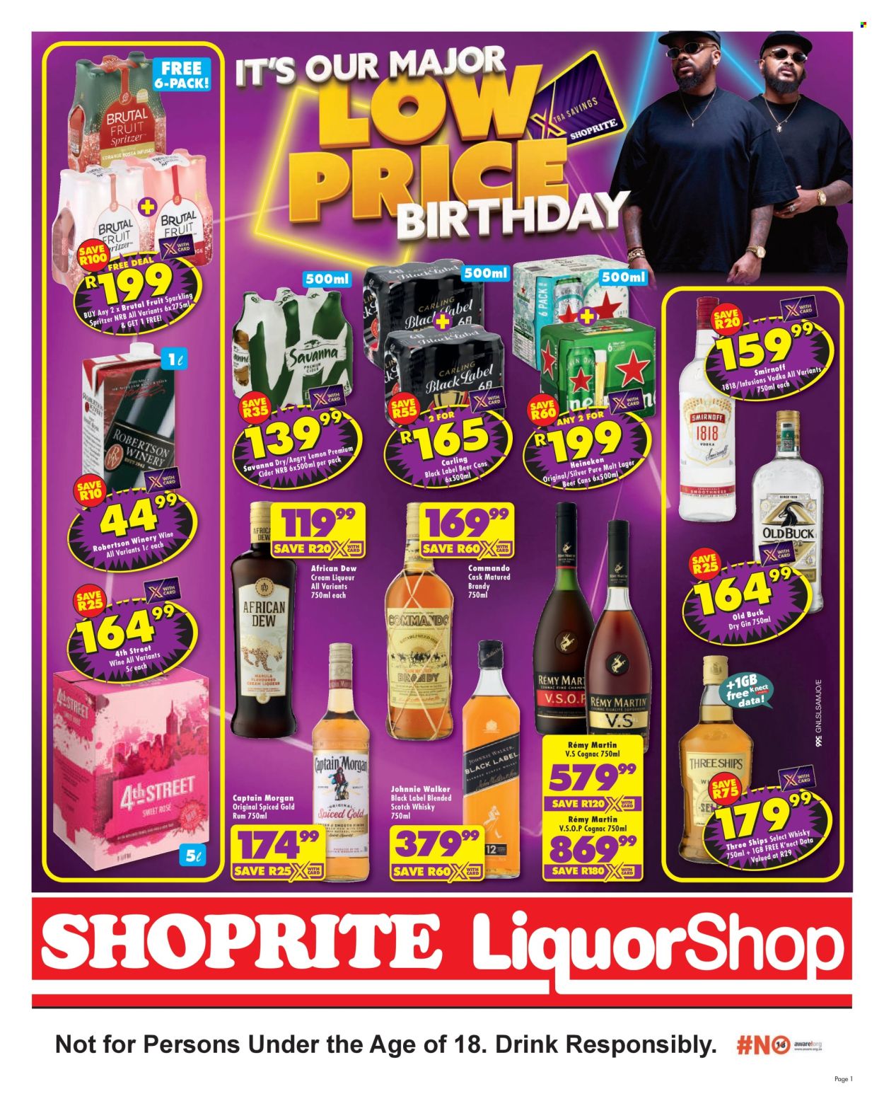 Shoprite specials - 08.25.2026 - 09.06.2026. Page 1