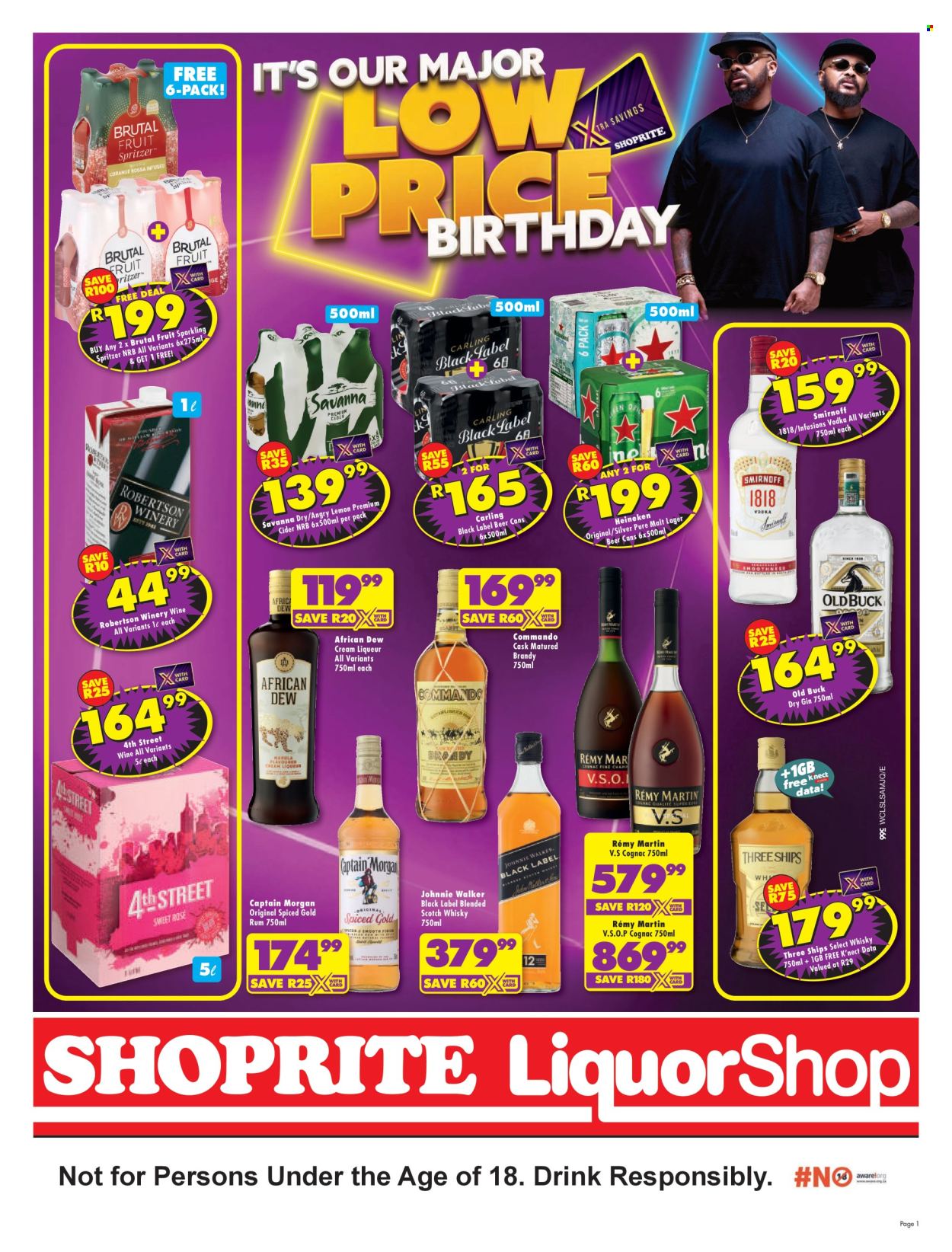 Shoprite specials - 08.25.2026 - 09.06.2026. Page 1