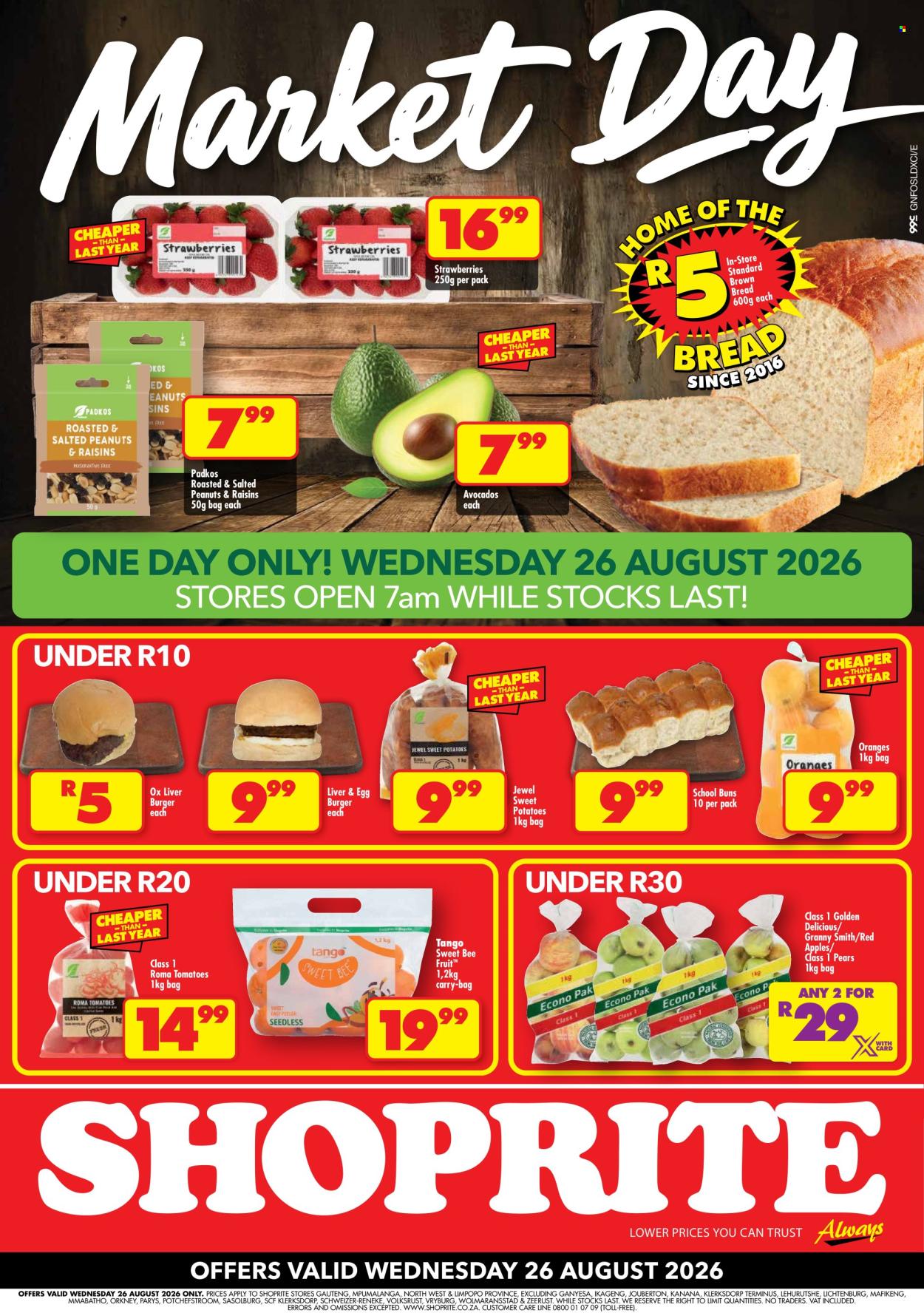 Shoprite specials - 08.26.2026 - 08.26.2026. Page 1