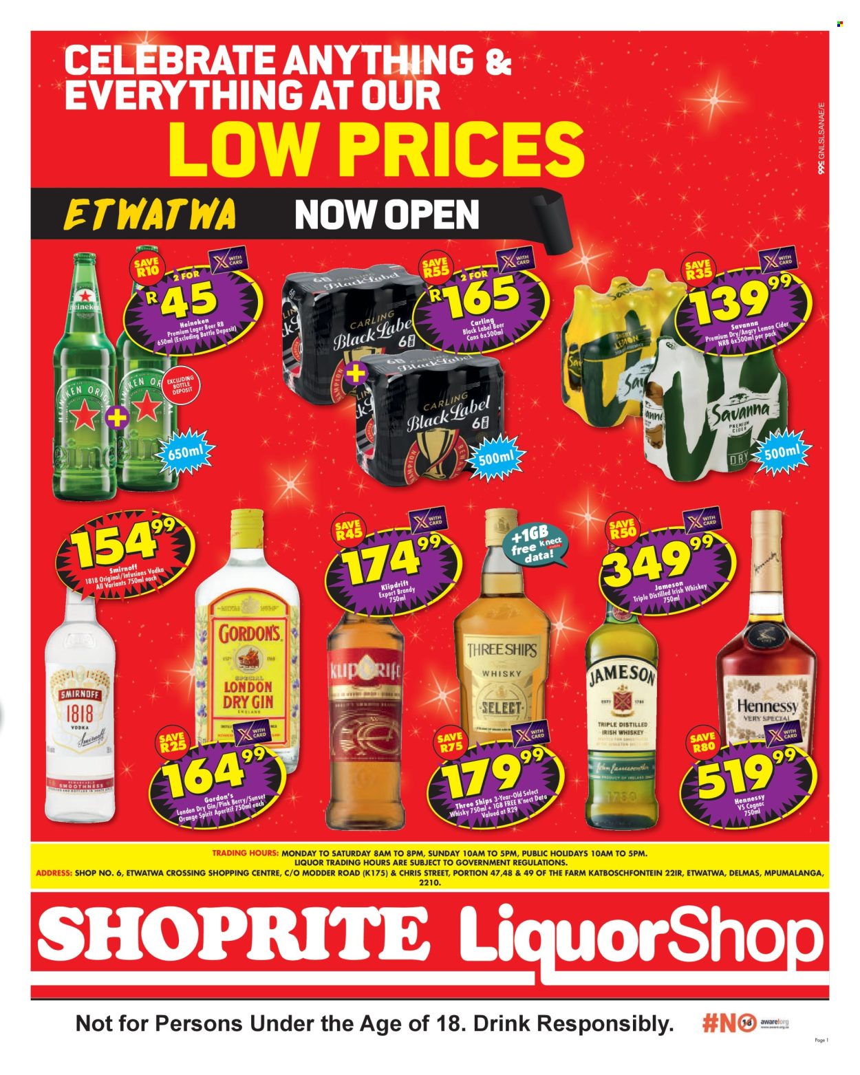 Shoprite specials - 08.25.2026 - 09.06.2026. Page 1