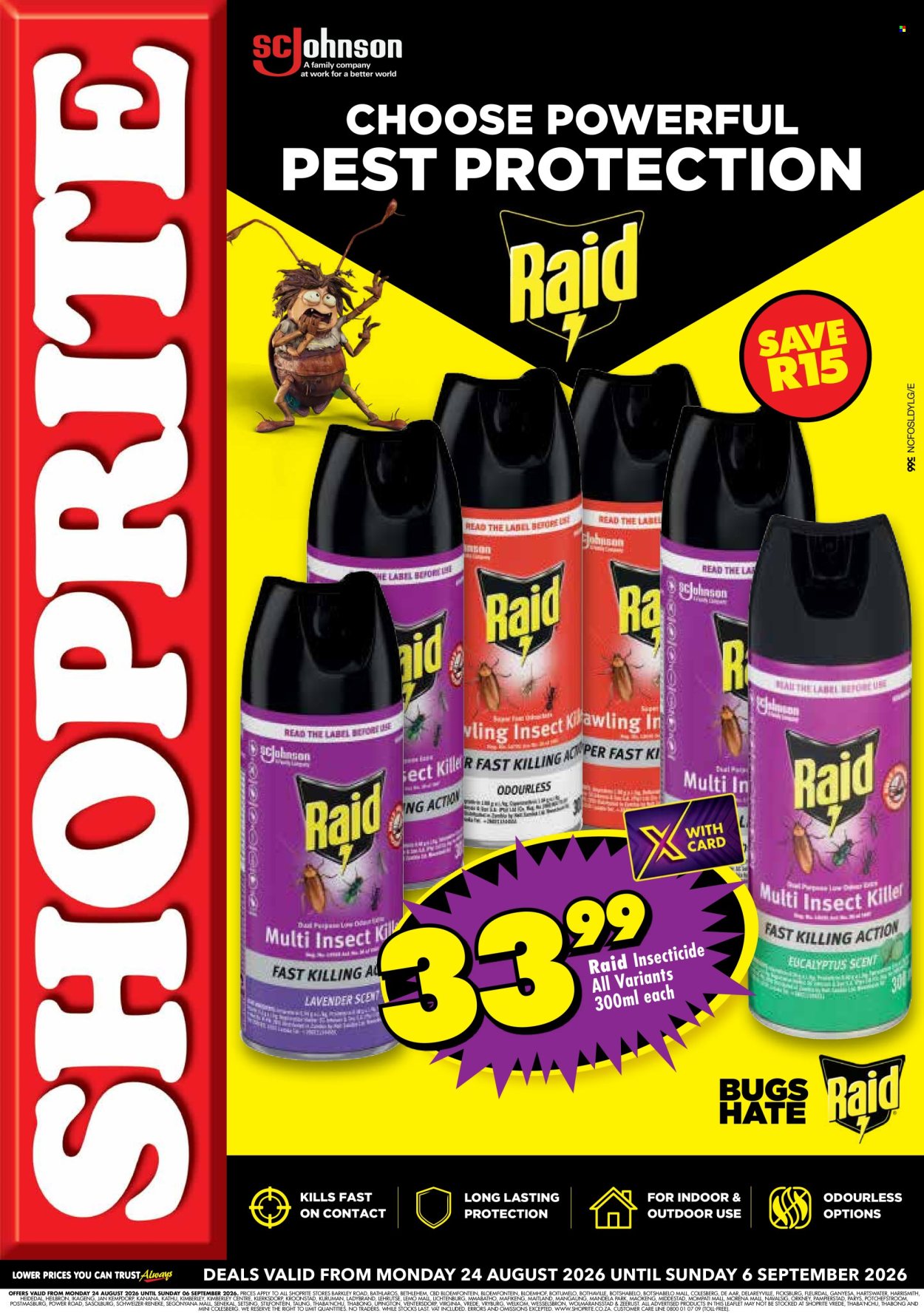 Shoprite specials - 08.24.2026 - 09.06.2026. Page 1