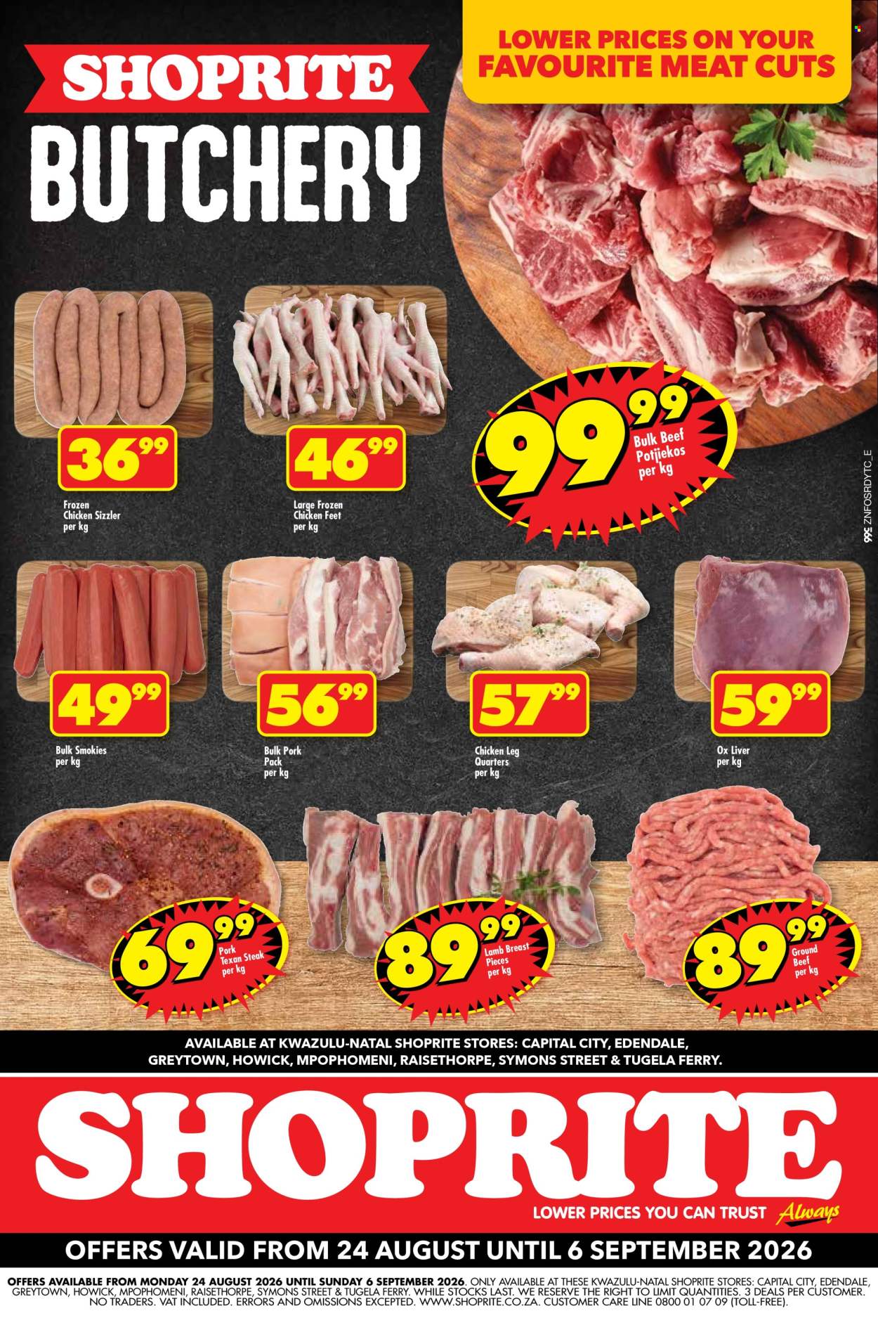 Shoprite specials - 08.24.2026 - 09.06.2026. Page 1