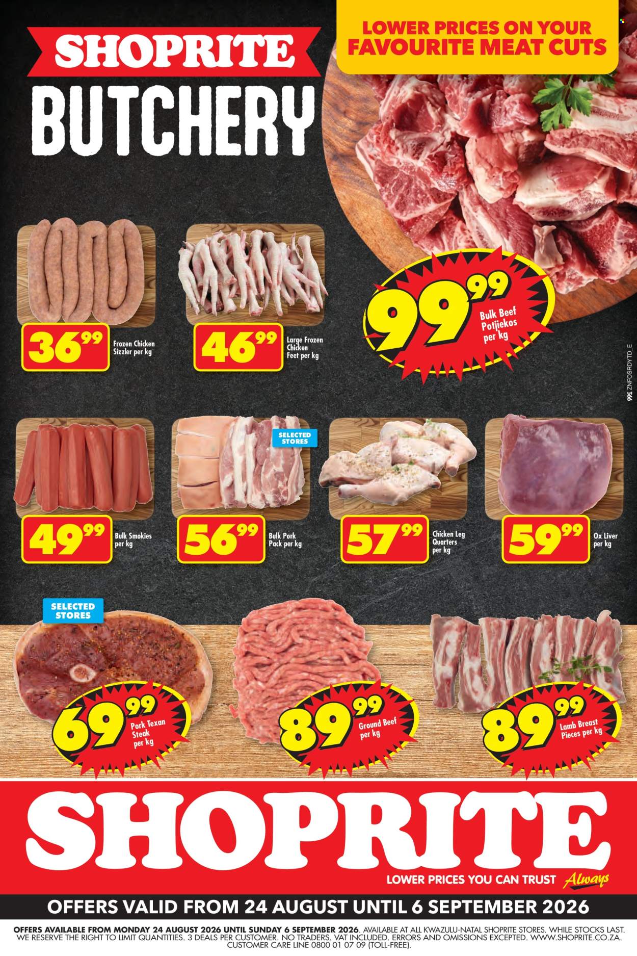 Shoprite specials - 08.24.2026 - 09.06.2026. Page 1