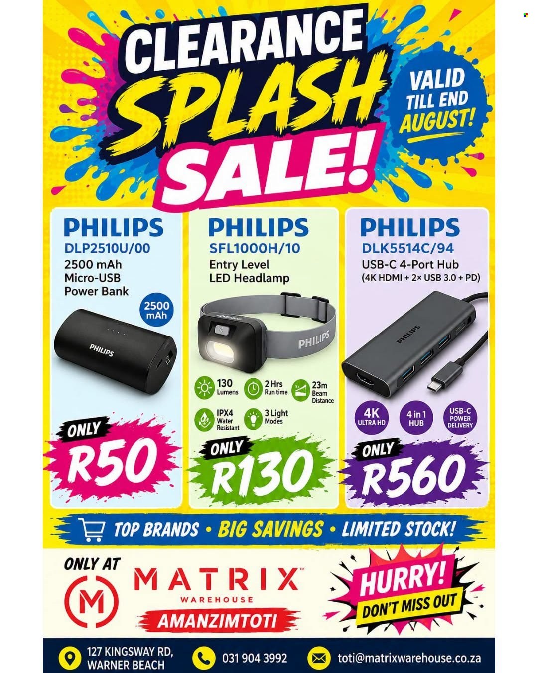 Matrix Warehouse specials. Page 2