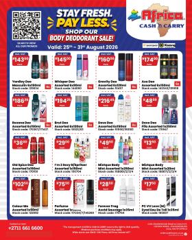 Africa Cash & Carry - Tuesday promo
