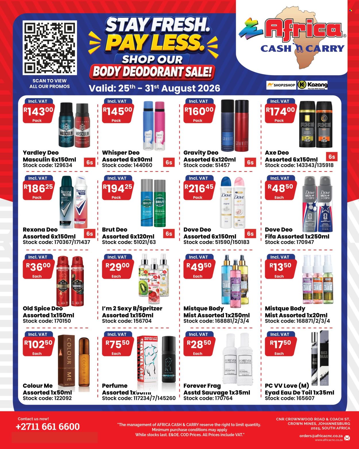 Africa Cash & Carry specials - 08.25.2026 - 08.31.2026. Page 1
